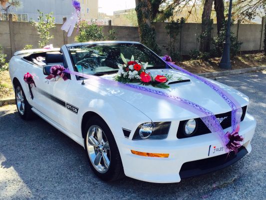 location voiture mustang mariage avec chauffeur